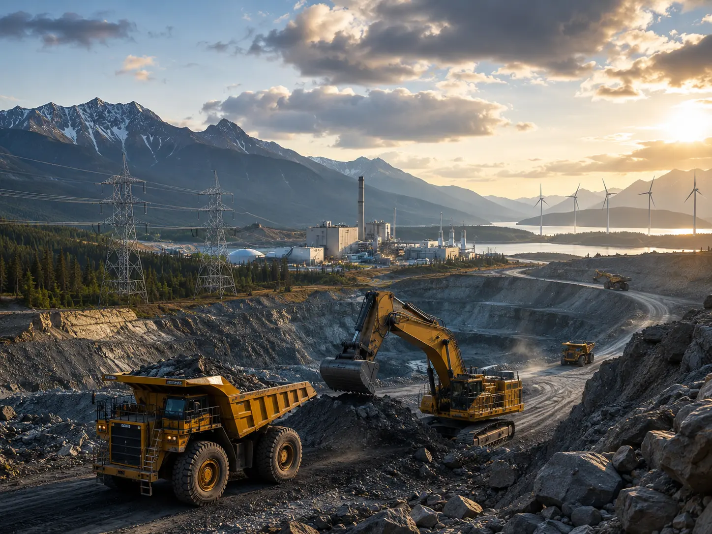 Mining operations and energy infrastructure