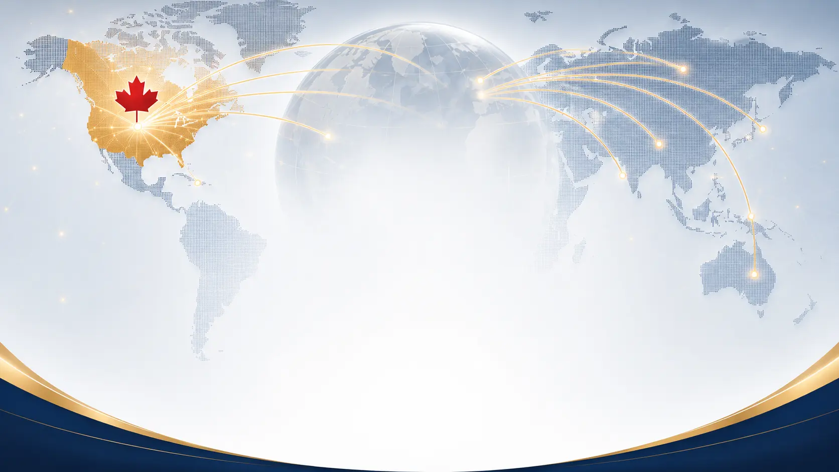Canada connected with international business markets